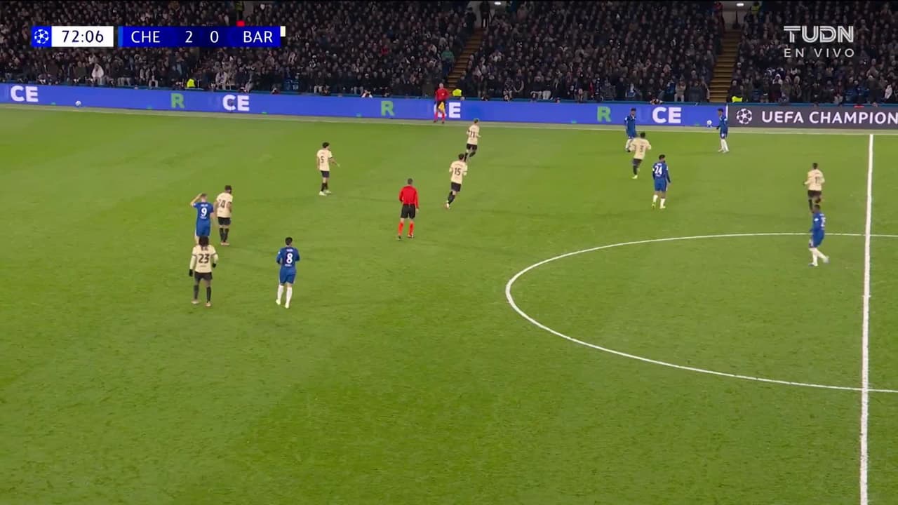 ¡GOL!  anota para Chelsea. Liam Delap