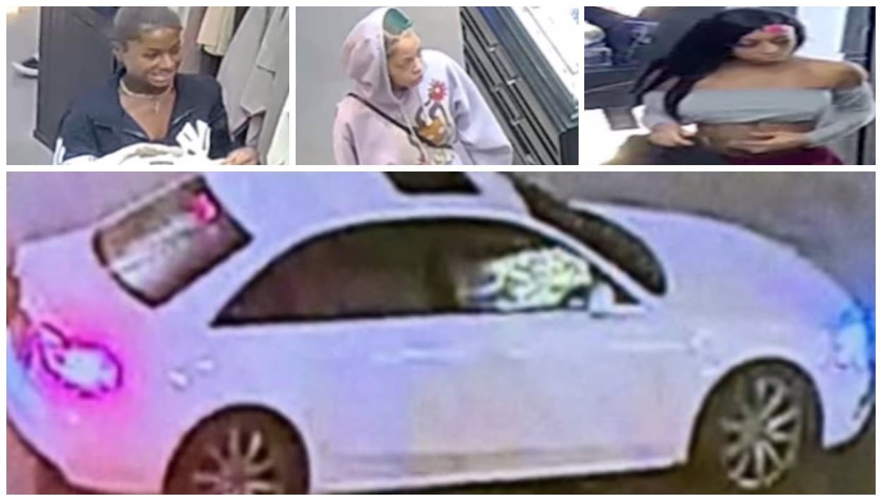 Buscan a estas tres mujeres por el robo de $15,000 en mercancía de Feature en Calabasas