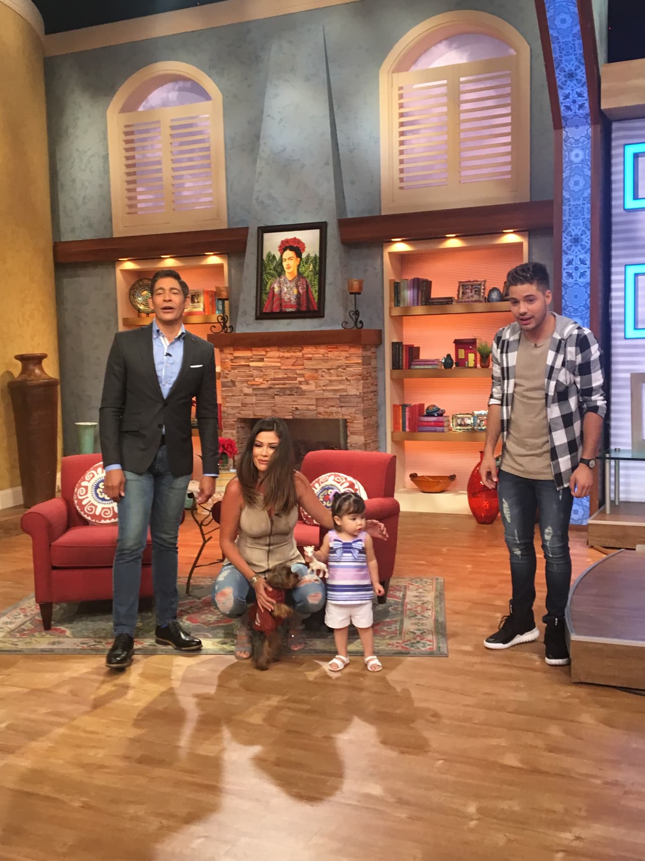 Conocer a Tobi fue una maravillosa experiencia para Baby Giulietta.