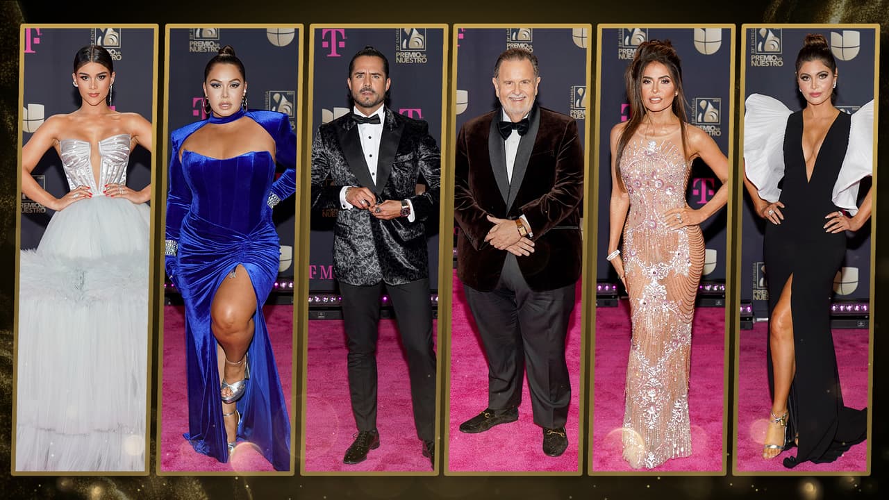 Fotos: así fue la alfombra magenta de Premio Lo Nuestro 