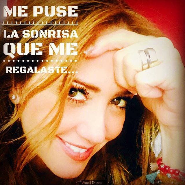 Cuando alguien especial te hace sonreír.