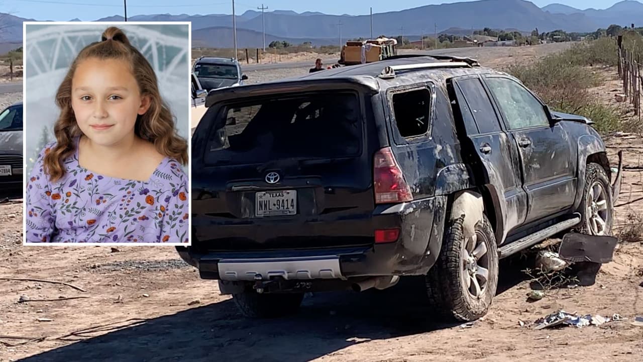 Viaje familiar a México termina en tragedia con la muerte de una niña de Tyler en un choque en carretera