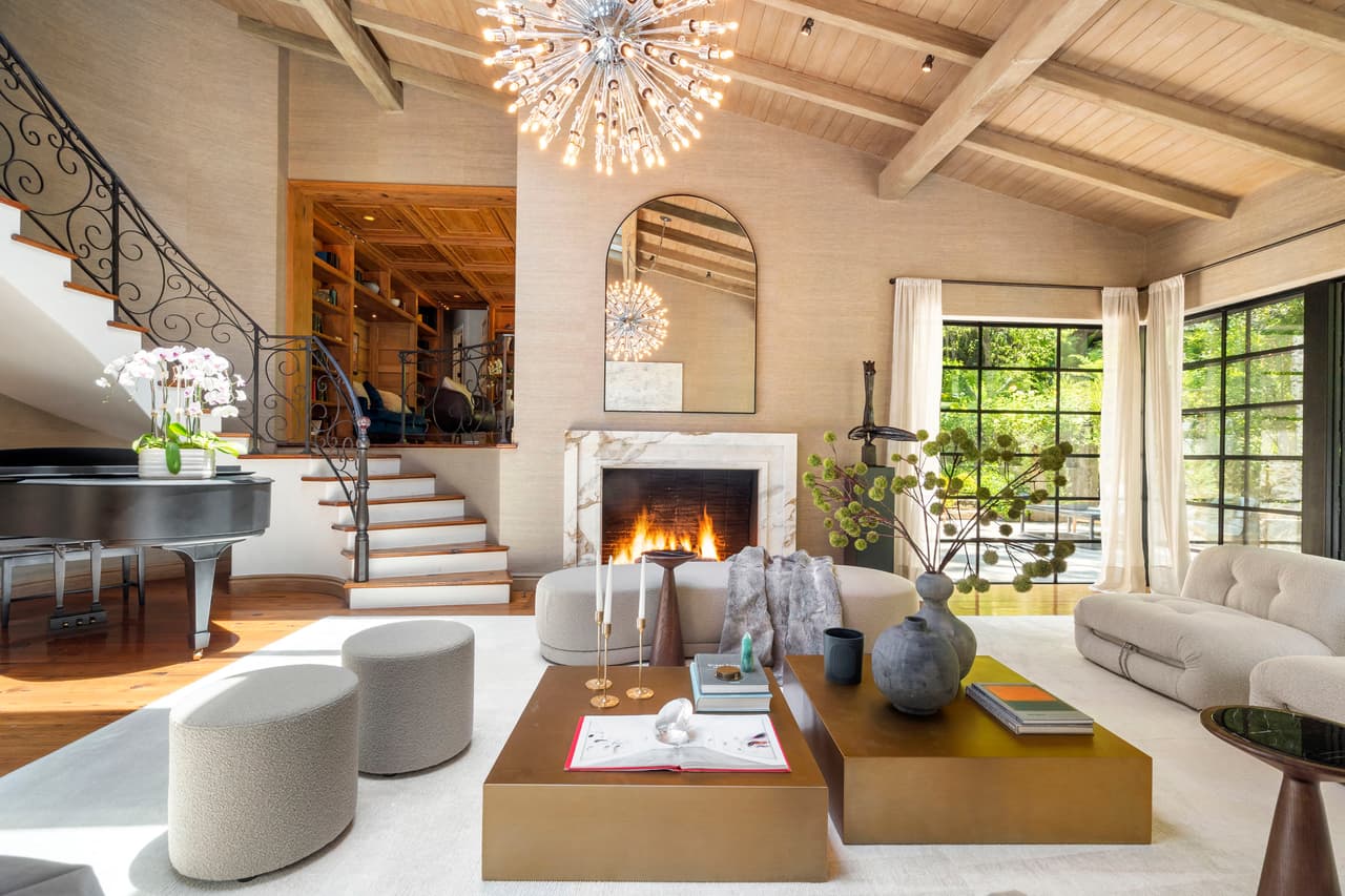 Una de las salas de estar.