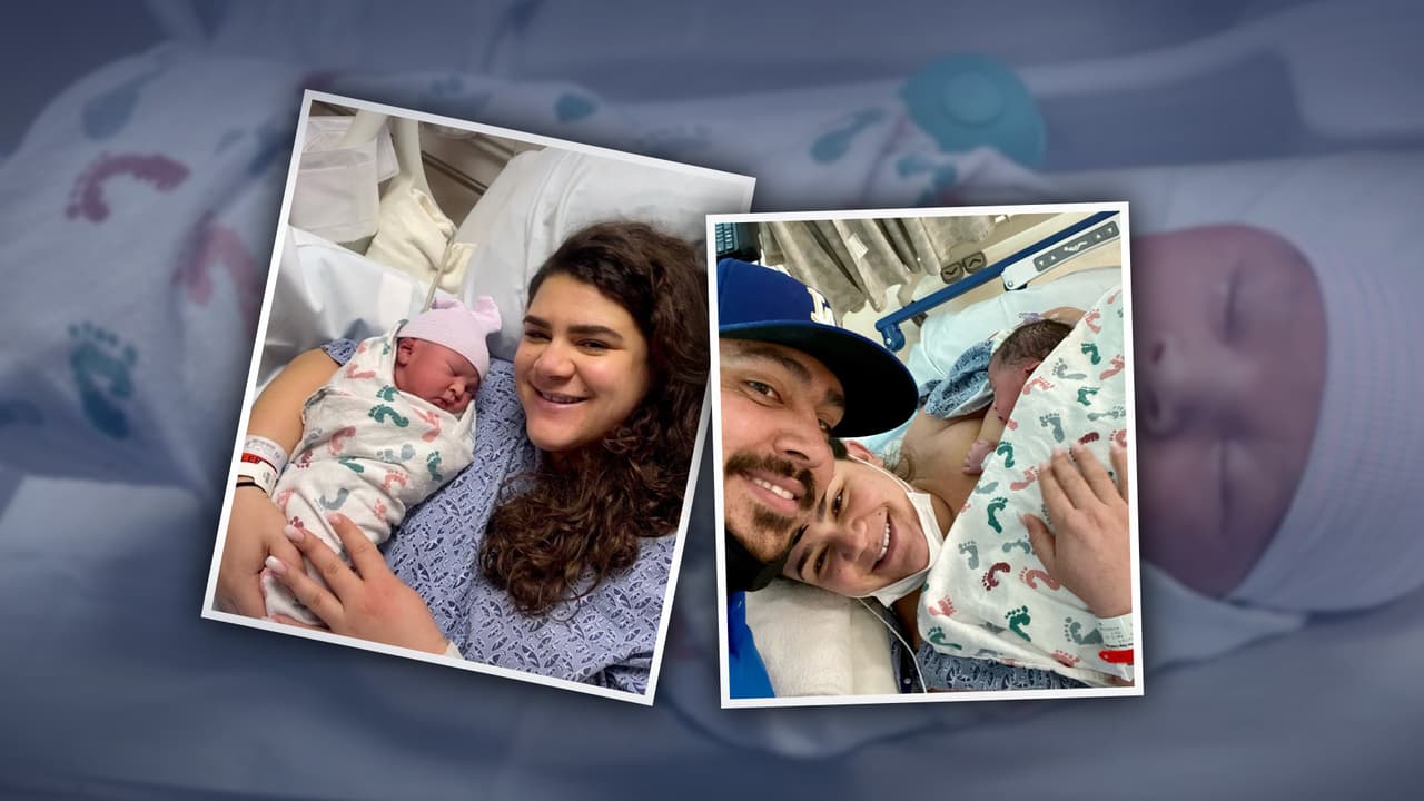 "Ramón es nuestro amuleto de la suerte": el bebé hispano que nació el 2/2/22 a las 2:22