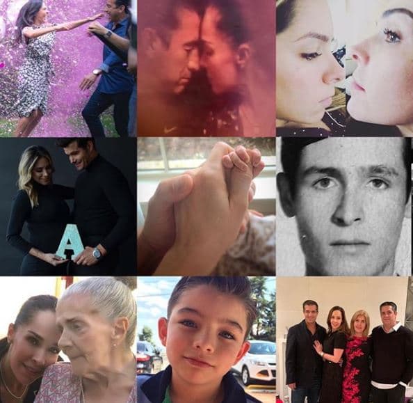 El 29 de diciembre de 2018 Sharis publicó esta imagen donde al pie de la misma se puede leer: "¡Adiós 2018! Tristeza, alegría. Solo puedo decir Amén. Los amo familia. Aquí están mis amores: mi 'Prisco', mi hija, papás, nieta, hermanos, abuela, yerno, Mathis, ¿qué más puedo pedir? Así comenzaré 2019 , ¡vamos con todo!".