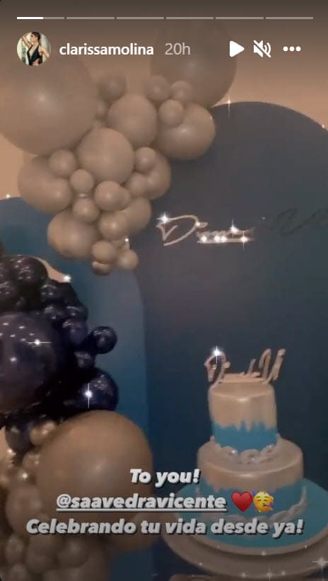 Clarissa compartió que el festejo comenzó un día antes, publicó algunas fotografías de la reunión entre amigos que tuvieron.
<br>