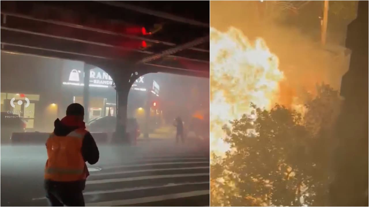 "Como una bomba": Explosión en el Bronx deja siete bomberos heridos
