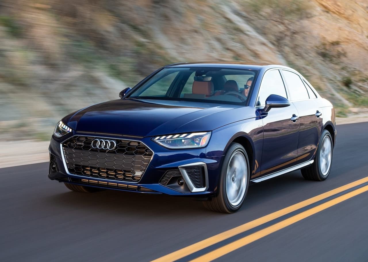 <h3 class="cms-H3-H3"><b>10. Audi A4</b></h3>
<br>
<br>
<b>Conductores citados por mal comportamiento al volante:</b> 44.8 de cada 1,000.
<br>
<br>
<b>Precio inicial del vehículo:</b> 39,000 dólares (edición 2021 nueva)
<br>
<br>
<b>Potencia:</b> 201 caballos de fuerza