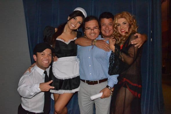 Ellos están felices de ser parte de Sábado Gigante y llegar hasta tu hogar con su buen humor.