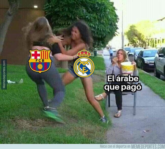 El Barcelona cayó 2-3 frente al Real Madrid en las semifinales de la Supercopa de España y los memes no tardaron mucho tiempo en aparecer.