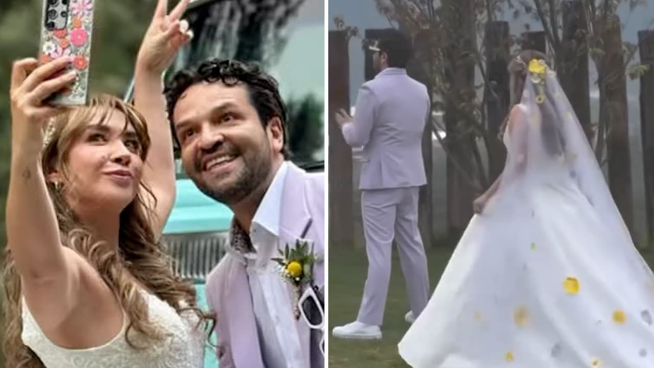 Daniela Luján usó un espectacular y especial velo de novia: esto significa cada detalle