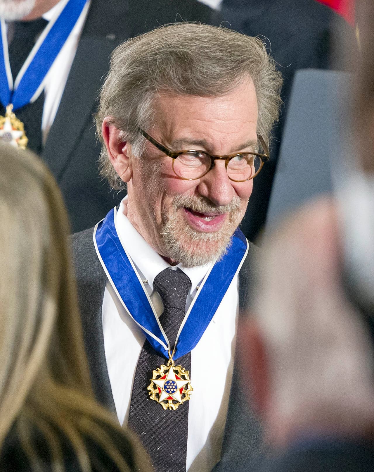 Su sonrisa lo dice todo.