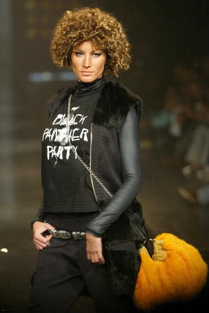 Gisele hace su trabajo sin importar nada, y lo disfruta.