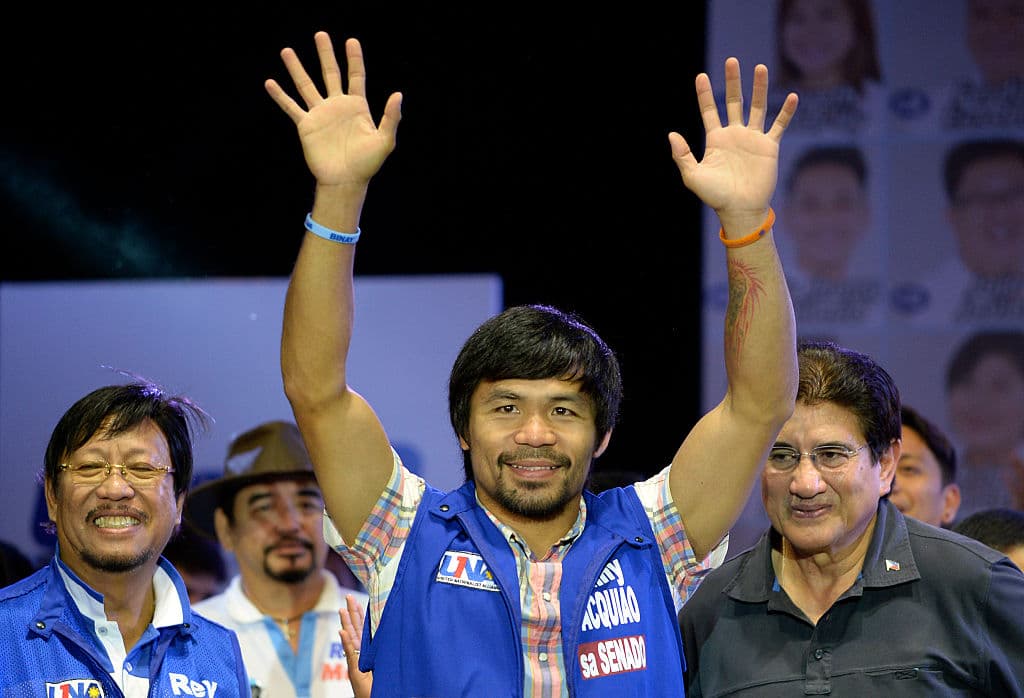 Manny Pacquiao tiene casi asegurado un puesto en el senado de Filipinas