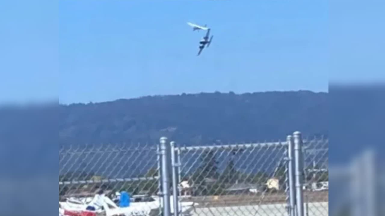 Nueva foto captura el momento del fatal accidente aéreo en Watsonville