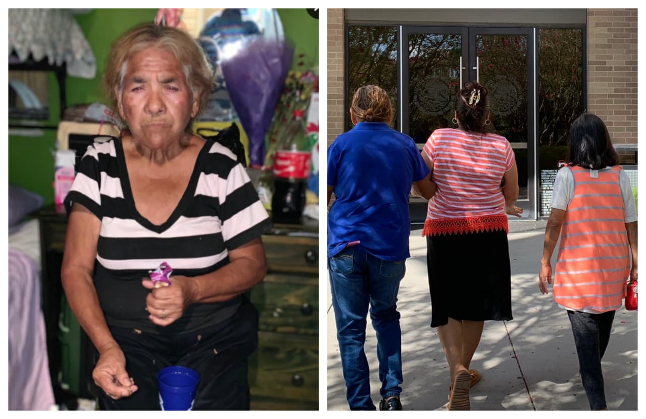 Mexicana se reencuentra con su familia en Texas tras 30 años separados