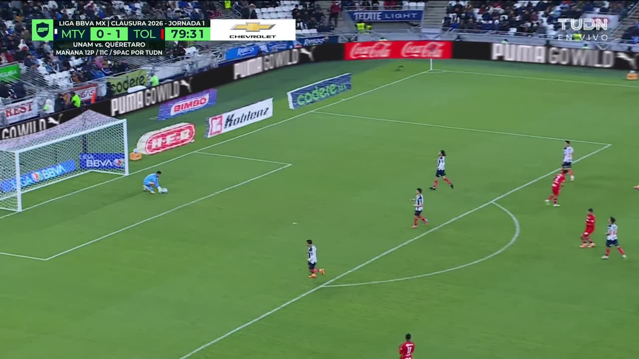 ¡TIRO ATAJADO! disparo por Jorge Díaz.