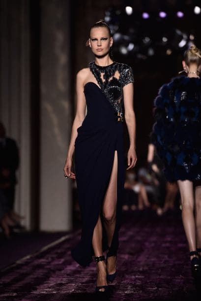 Desfile de alta costura de Versace