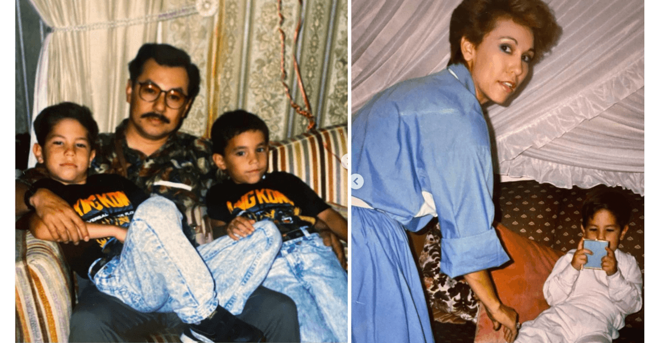 Papás de Christian Chávez