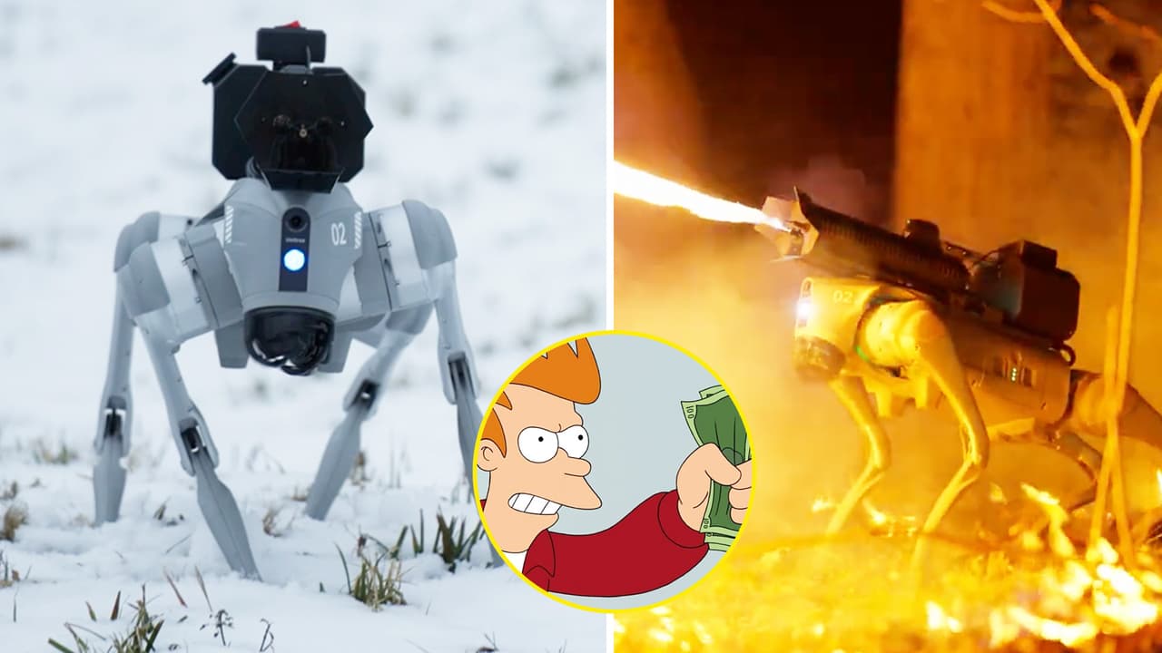 Crean perro-robot que puede lanzar llamas y desata la polémica: todos lo pueden comprar 