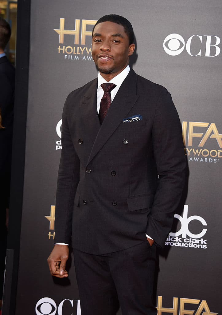 En los 50th NAACP Image Awards, Boseman ganó el galardón y le
<b>dedicó unas palabras a su pareja</b>.
<br>