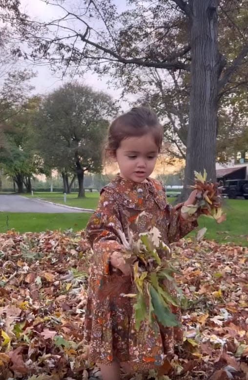 Su buen gusto para vestir también se ha visto reflejado en las prendas de Blu, quien
<b> siempre luce impecable.</b>
<br>