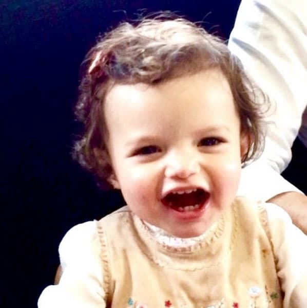 Ha cuidado de su pequeña sobrina como si fuera su hija: "Me reconozco profundamente enamorada!! Y como no?? LU...NA!!".