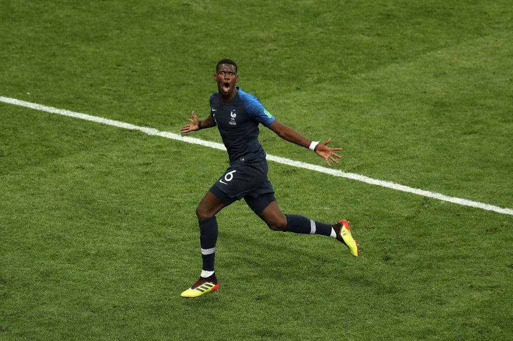 El gol de Pogba es el primero por fuera del área en una final de Mundial desde el marcado por Tardelli en el trunfo de Italia contra Alemania en España 1982.