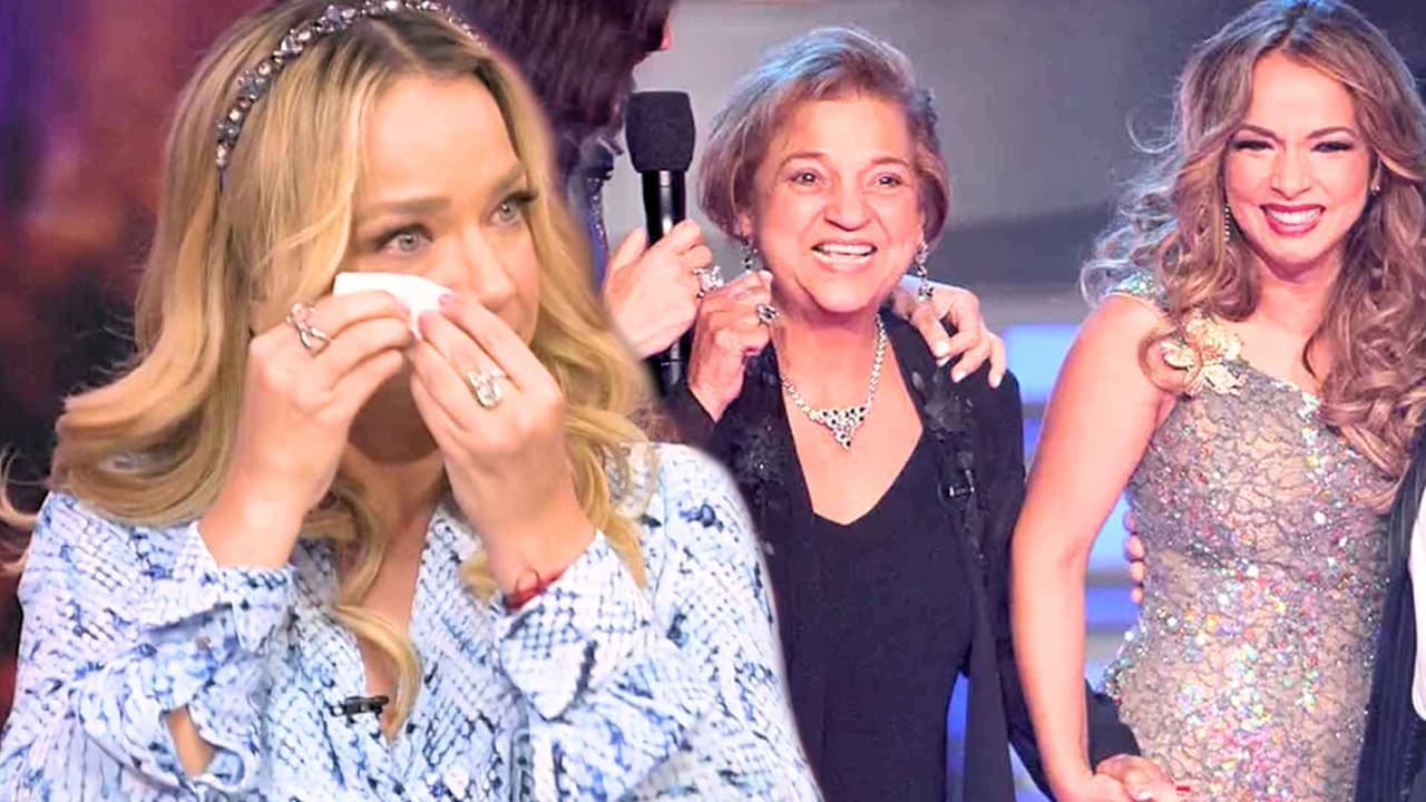 Adamari López llora al recordar la canción que le dedicaba su mamá de niña