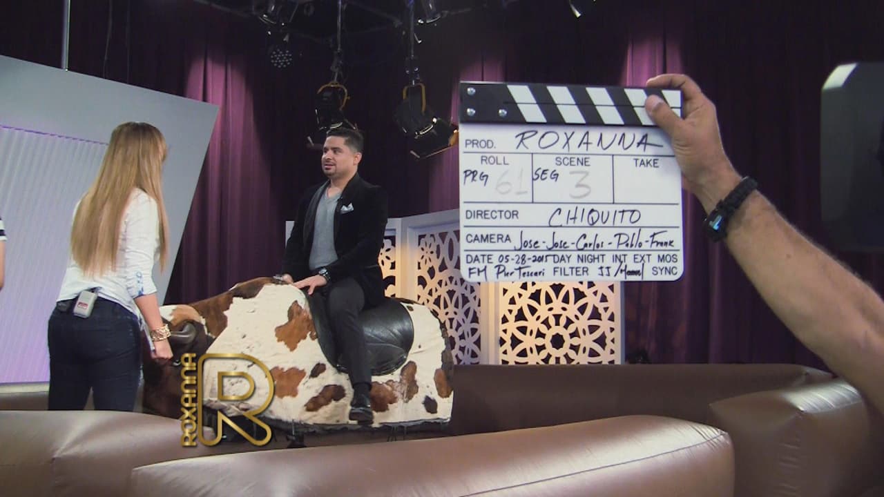 Hasta Larry Hernández disfrutó de los juegos de Roxanna.