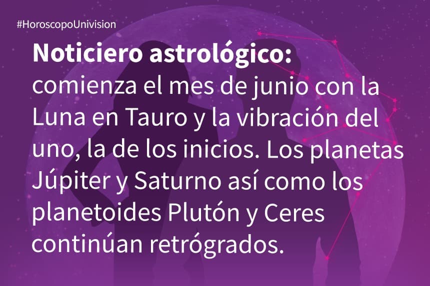 Géminis 1 de junio 2019