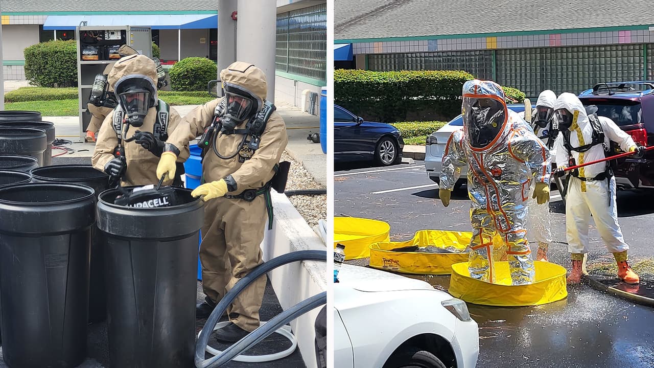 Evacúan a 80 personas y 3 son hospitalizadas por gases vinculados a baterías de litio en hospital infantil de Tampa