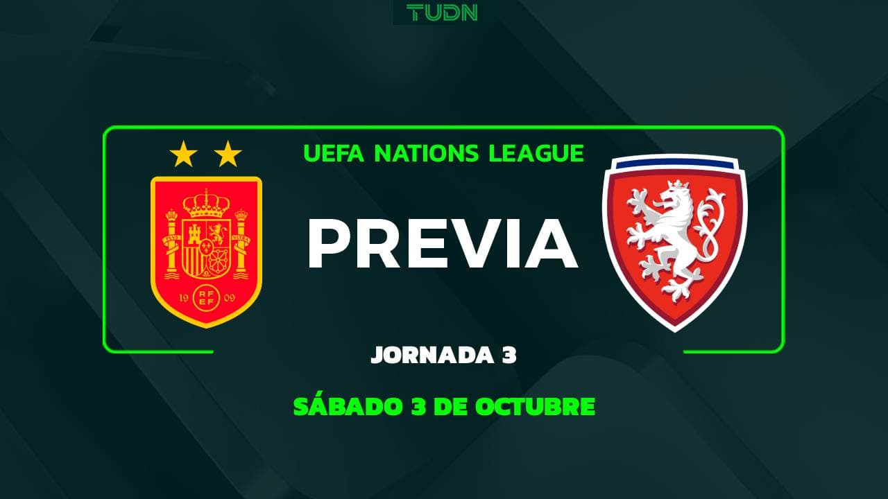 A qué hora y dónde ver el España vs. Chequia de UEFA Nations League
