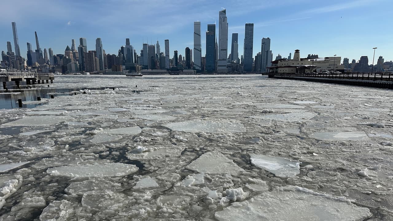 Expertos advierten que el hielo podría permanecer durante varios días.