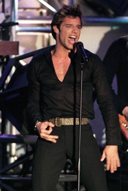 Ricky Martin es un galán con historia.