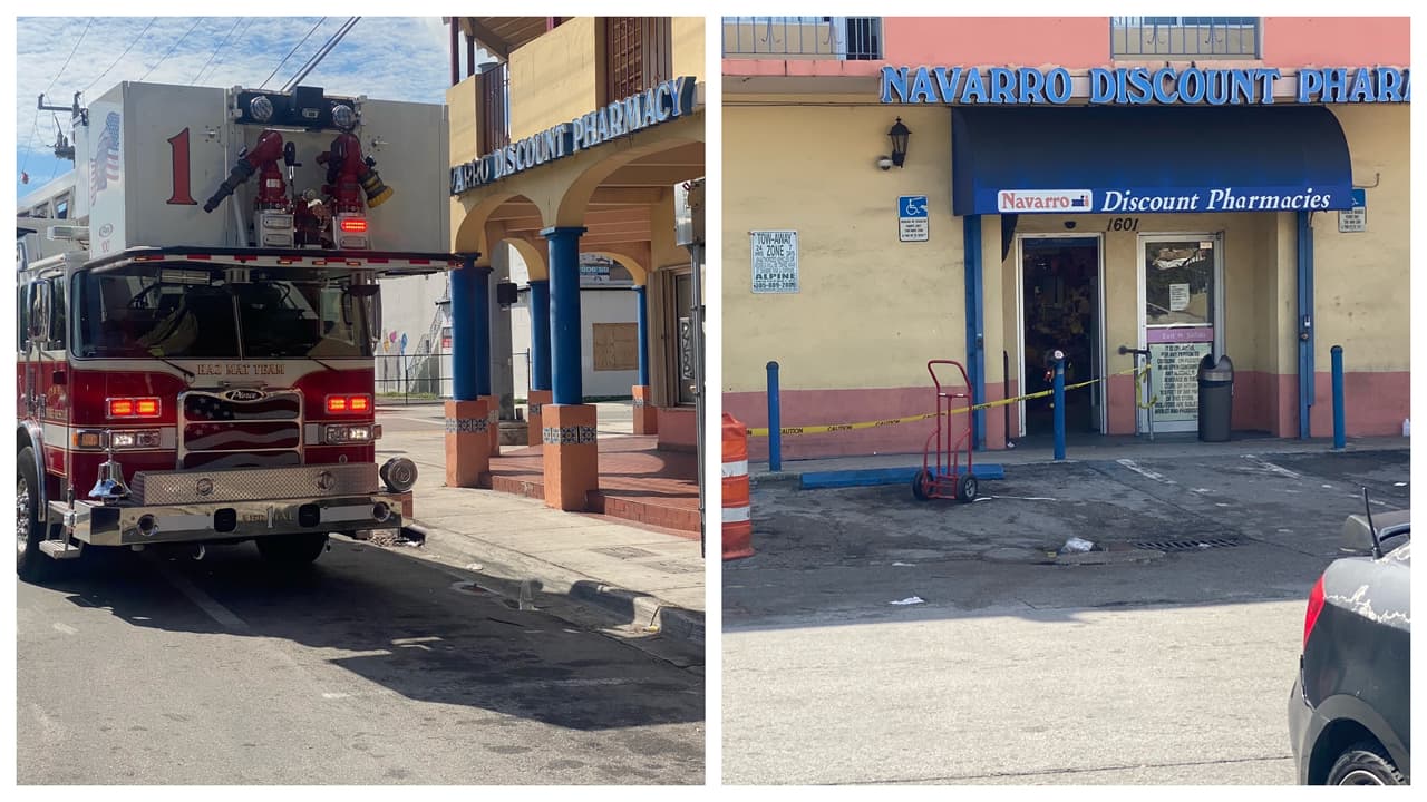 Evacuan farmacia Navarro por altos niveles de monóxido de carbono: hay 8 hospitalizados 