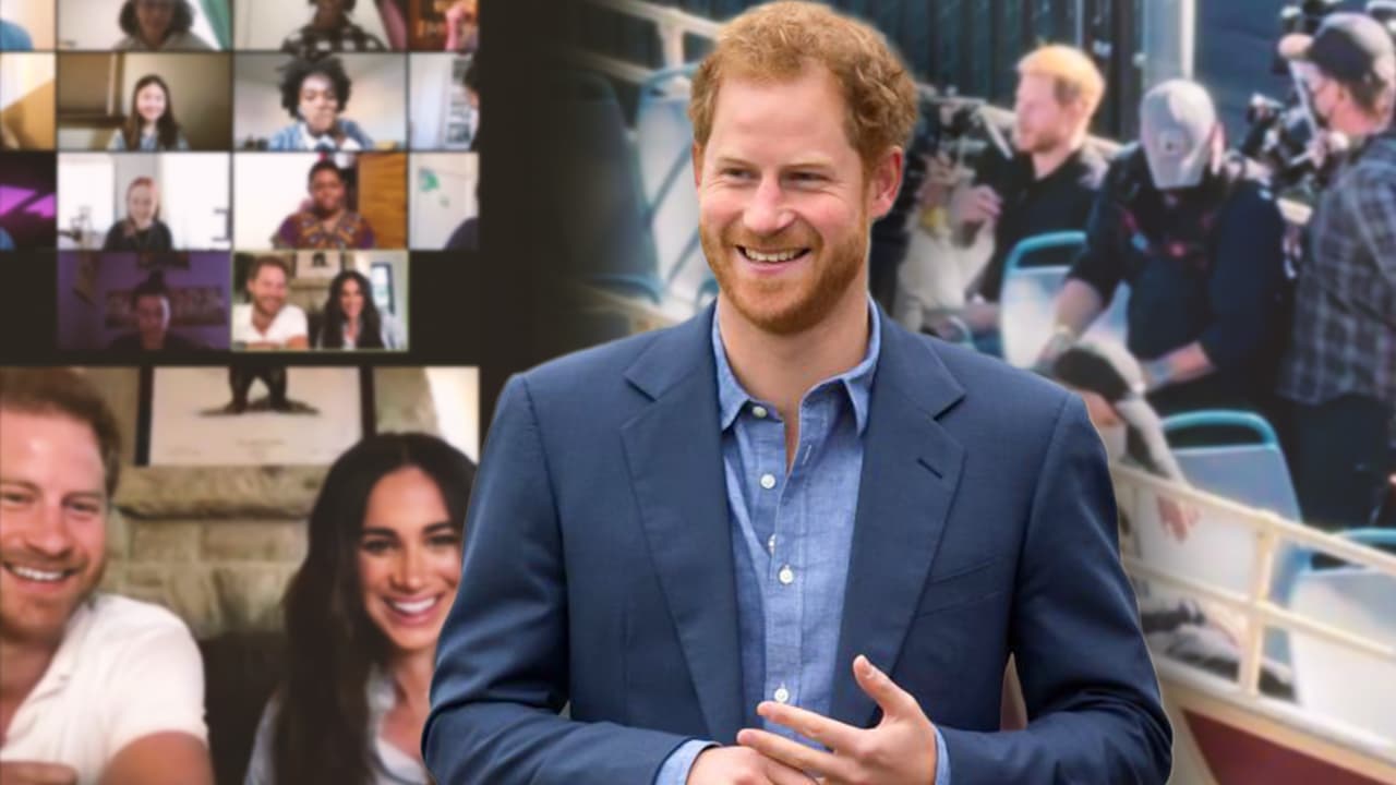 El príncipe Harry se revela como amante de la poesía (después de grabar con James Corden)