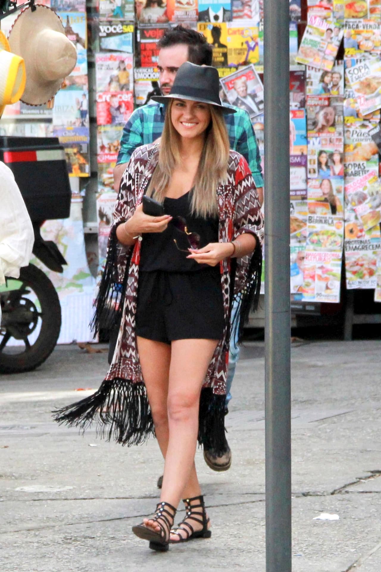 Maite Perroni se divierte en Brasil