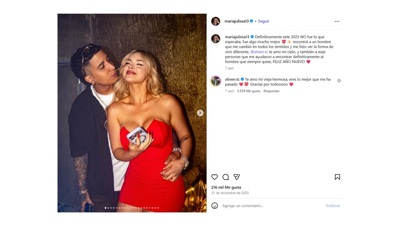 Desde hace meses sostiene una relación con el youtuber, Mr. StivenTc.