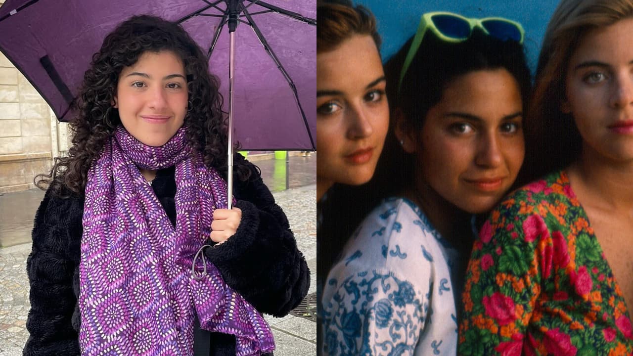 Oriana es muy parecida a su mamá cuando actuaba en 'Muchachitas'.