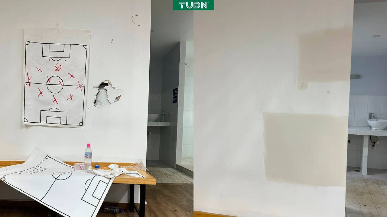 Celaya se disculpa por daños en estadio del Tepatitlán: "Quedó resanada su pared"