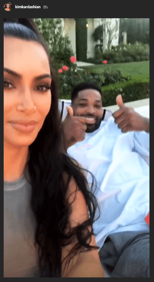 También fue la primera en compartir imágenes del jugador de los 
<b>Cavaliers</b> de
<b> Cleveland</b> en una (¿simpática?) muestra de reconciliación.