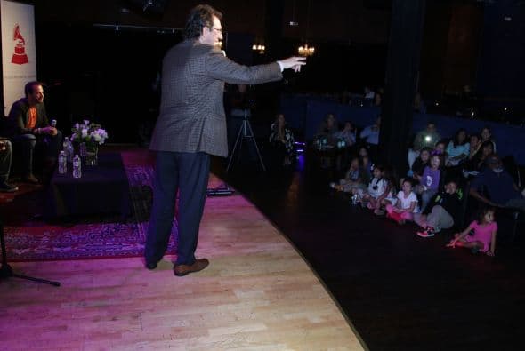En el evento participó también El Presidente/ CEO de La Academia Latina de la Grabación, Gabriel Abaroa.