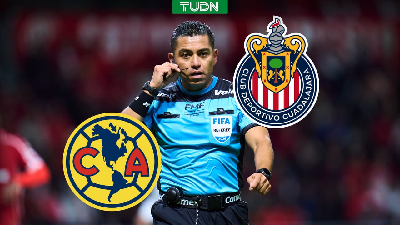 América vs. Chivas: Antecedentes del árbitro Víctor Cáceres del Clásico Nacional
