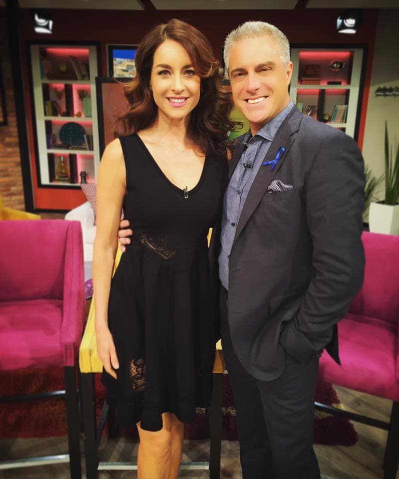 Susana González y Lisardo son grandes amigos.