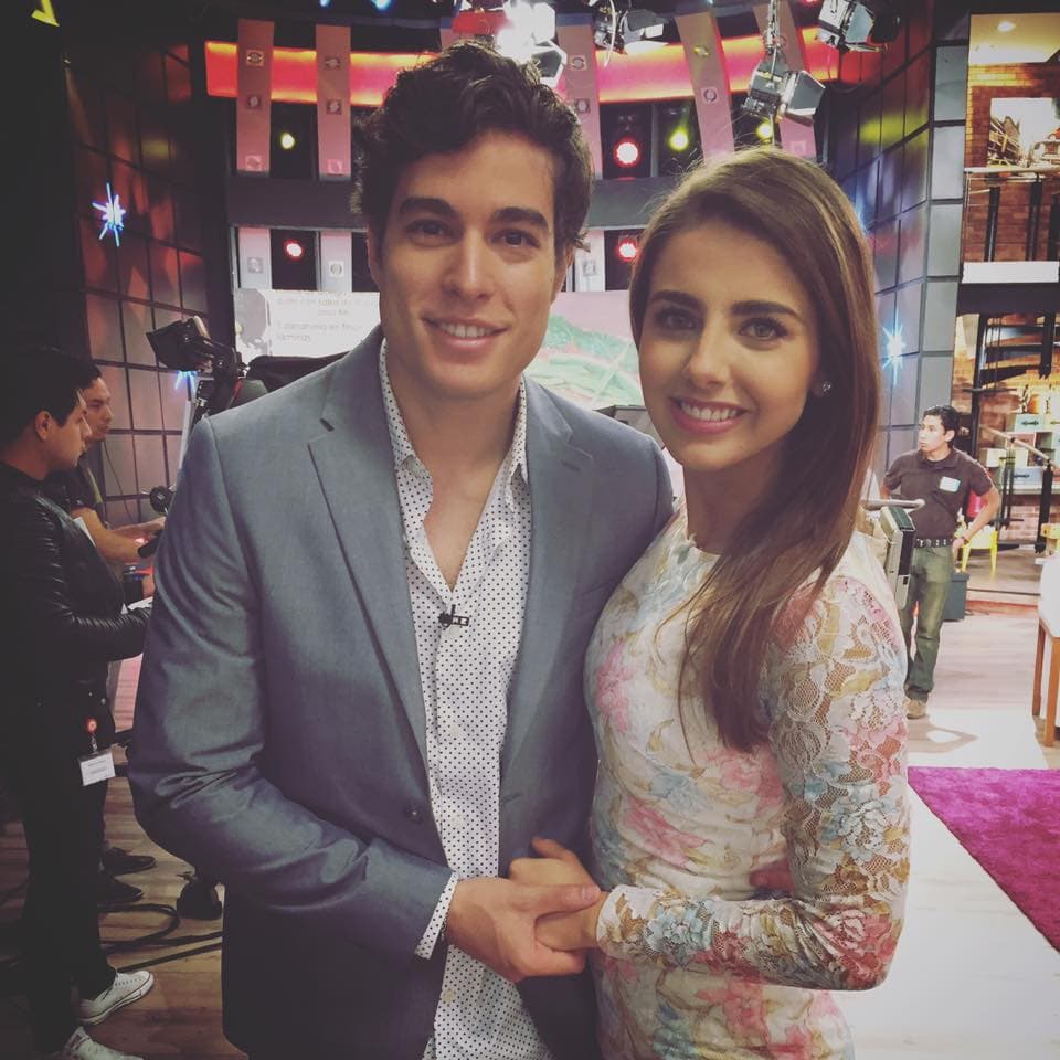 Michelle Renaud y Danilo Carrera visitaron el programa.