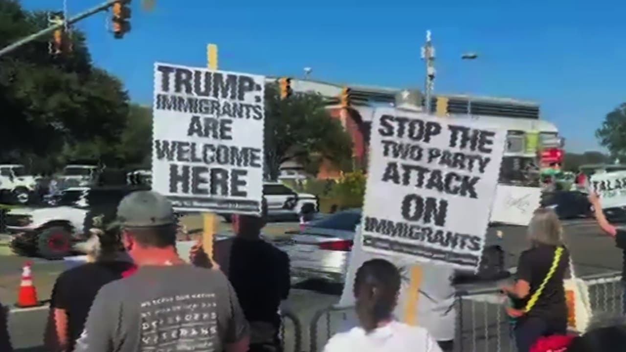 Donald Trump llegará a San Antonio como parte de su gira previa a las elecciones; manifestantes lo esperan con reclamos