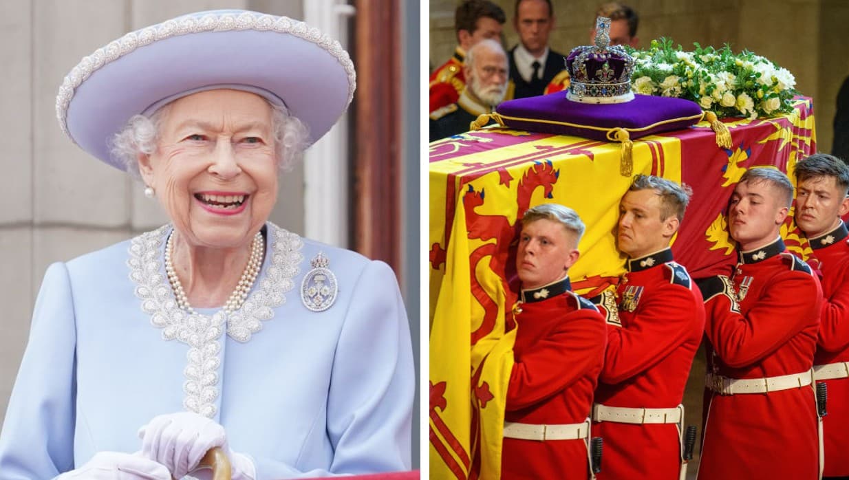 Muestran la lápida de la reina Isabel II: reposa junto a sus padres y el príncipe Philip