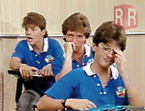 En 1987 fue parte de la serie 'Por siempre amigos', la cual se grabó en Argentina cuando todavía era integrante de 'Menudo'.