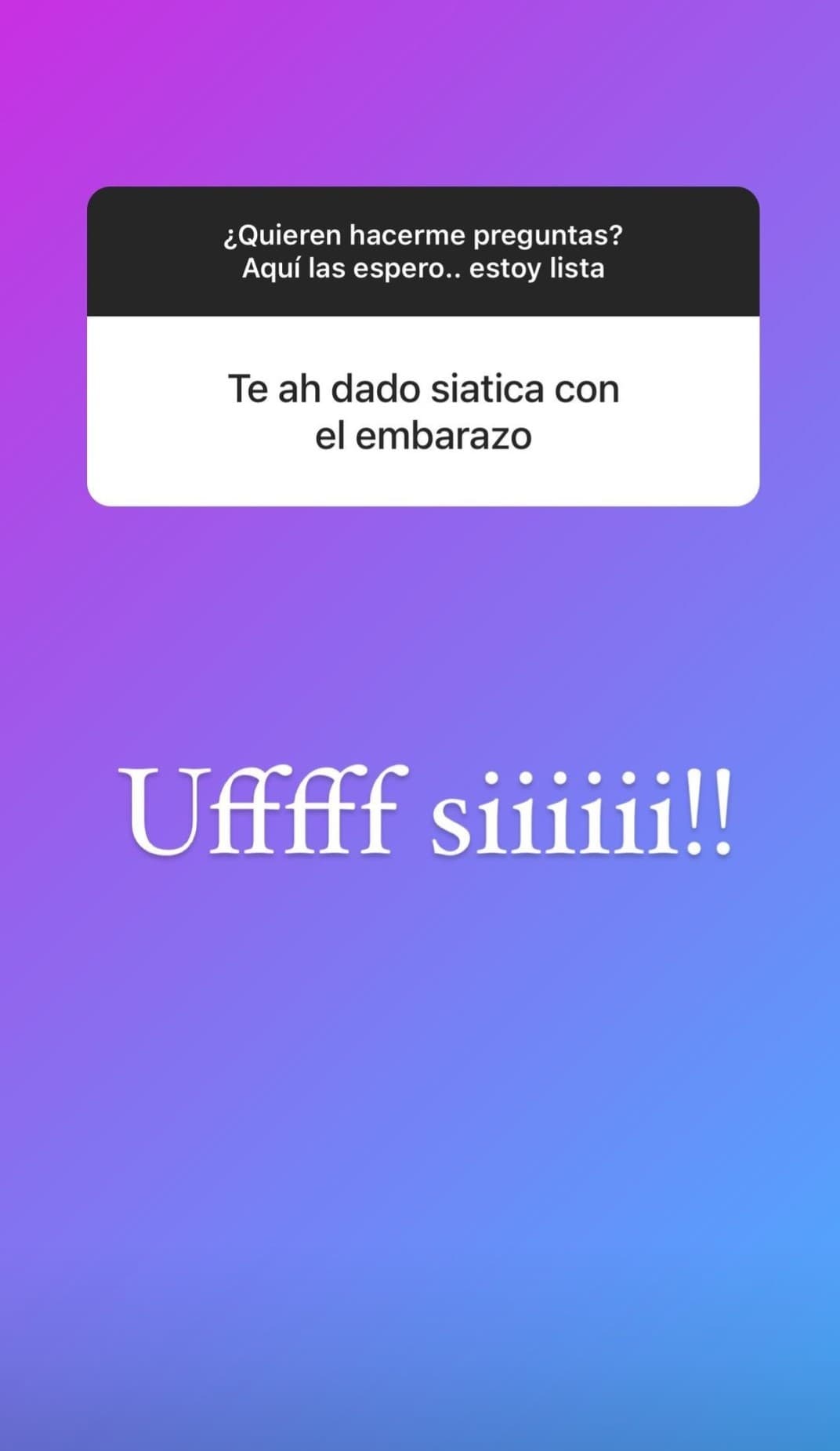 La ganadora de Nuestra Belleza Latina 2015 ha confesado varias veces que los efectos secundarios y síntomas del embarazo, como el cansancio, le han pegado bastante, pero todo se borra cuando piensa en Gennaro.